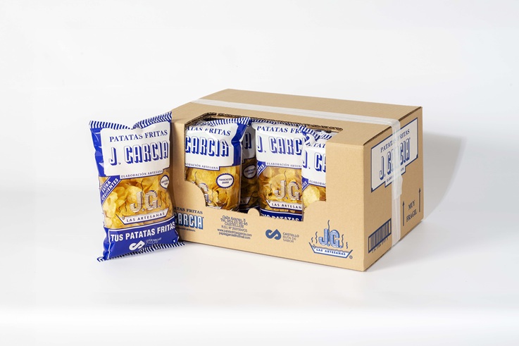 12 x Papas J. Garcia 160 gr. (Caja)